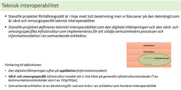 Ytterligare ett annat perspektiv har ReEIF från Antilope-projektet där man delat in teknik i två grupper, nämligen Applikation och IT Infrastruktur.