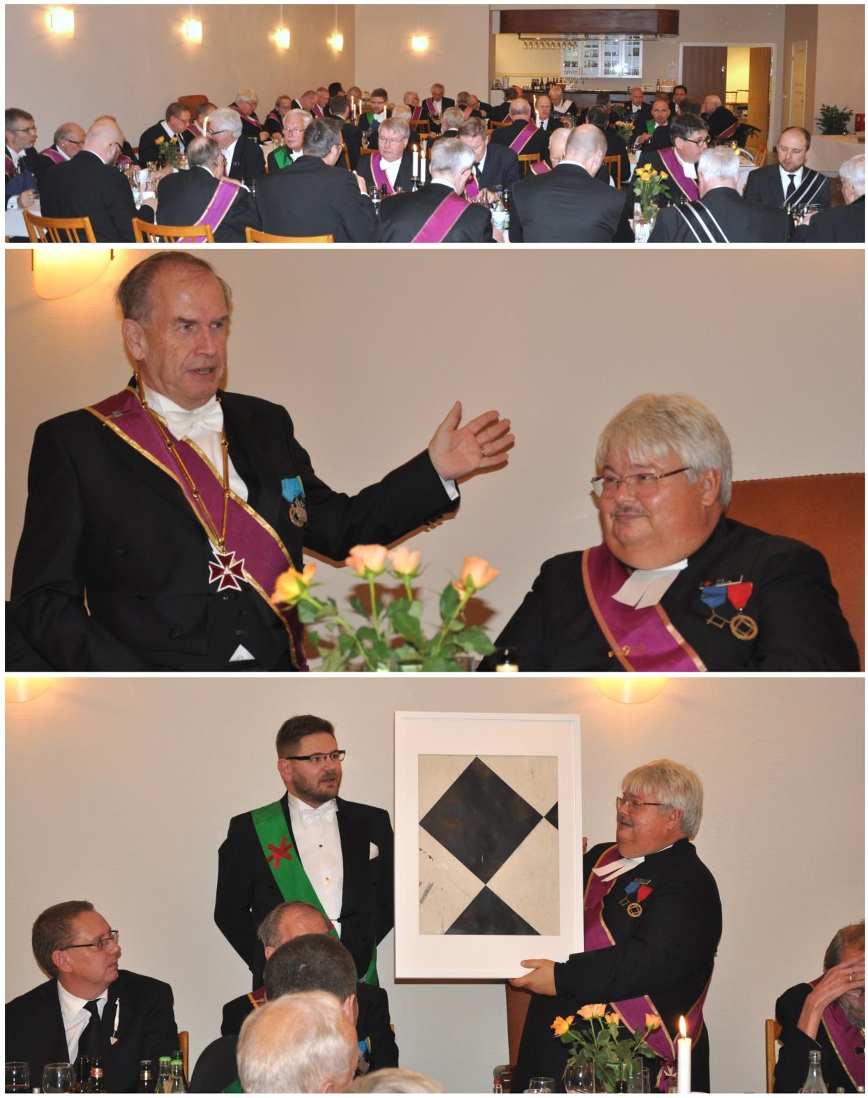 Högtidsdag i S:t Johanneslogen Västmanland Lördagen den 17 november firade S:t Johanneslogen Västmanland sin första högtidsdag i det nya ordenshuset på Termometergatan.