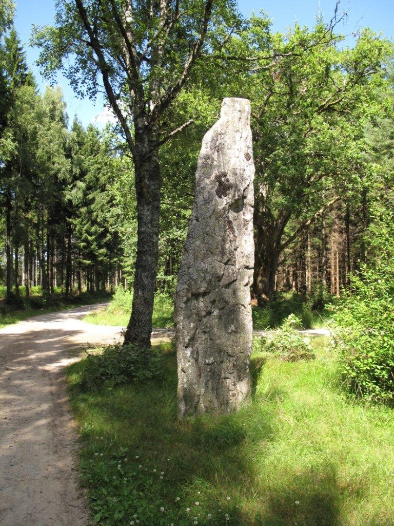 Ingen nu levande vet vem som rest Store sten i Sannum eller varför. Monumentet eller vad det är, mäter 4,10 m över marken. Ett tyst minne från en svunnen tid.