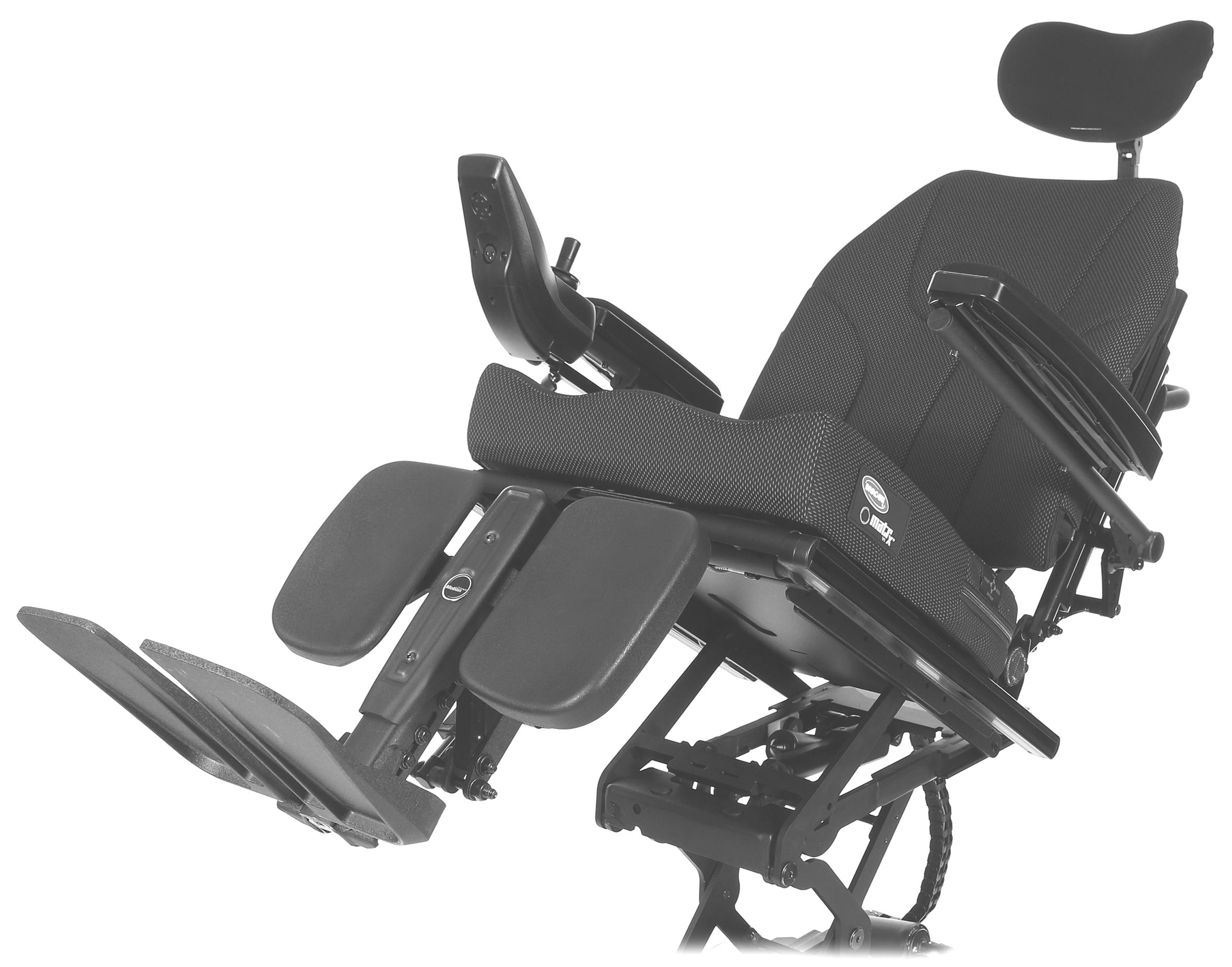 Invacare Ultra Low Maxx av Motion Concepts Komplement till elrullstolens bruksanvisning sv Modulärt eldrivet sittsystem