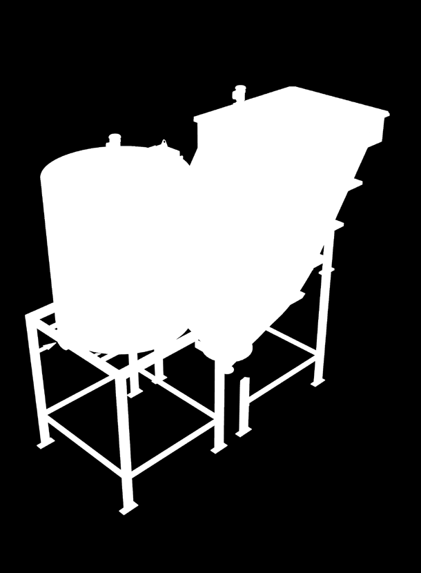 Fristående modeller Alla fristående modeller, LS och LT, kan utrustas med en eller flera flockningstankar med omrörare och snabbmixer som tillval för att påskynda flockningen och sedimenteringen.