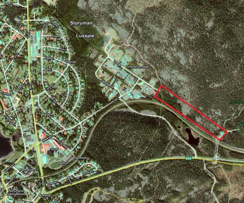 1 Inledning Tyréns AB har på uppdrag av Storumans kommun utfört en översiktlig geoteknisk undersökning för utbyggnad av norra industriområdet i Storuman.