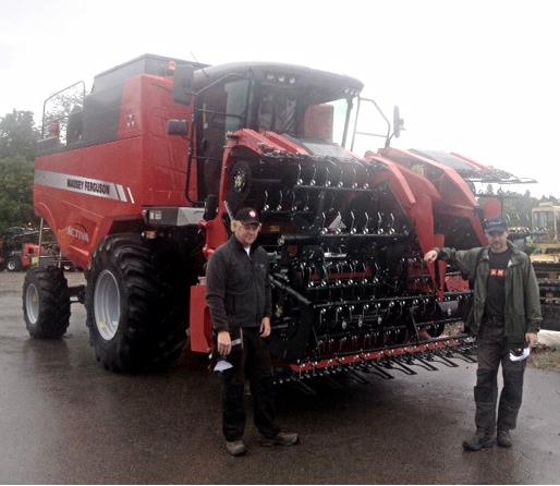 CG:s Naturvårds fällbara skärbord Andreas Gustafsson och Henrik Carlsson driver CG:s Naturvård AB från Tuna Övergård, Nykil i Östergötland.