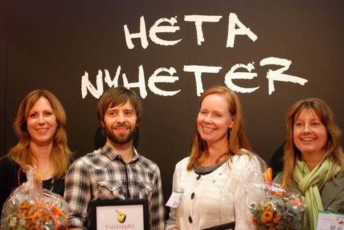 Guldäpplet 2013: Sista chansen att nominera din skolas/din kommuns kandidater senast den 1 juni! Nu är sista chansen att nominera era kandidater till lärarpriset Guldäpplet.