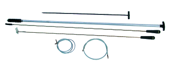 Vårdutrustningar Vårdutrustningar Läskända Viskarlina eller viskarstång Läskändan är tillverkad av mässing och är mjukare än pipan för att inte repa i loppet.