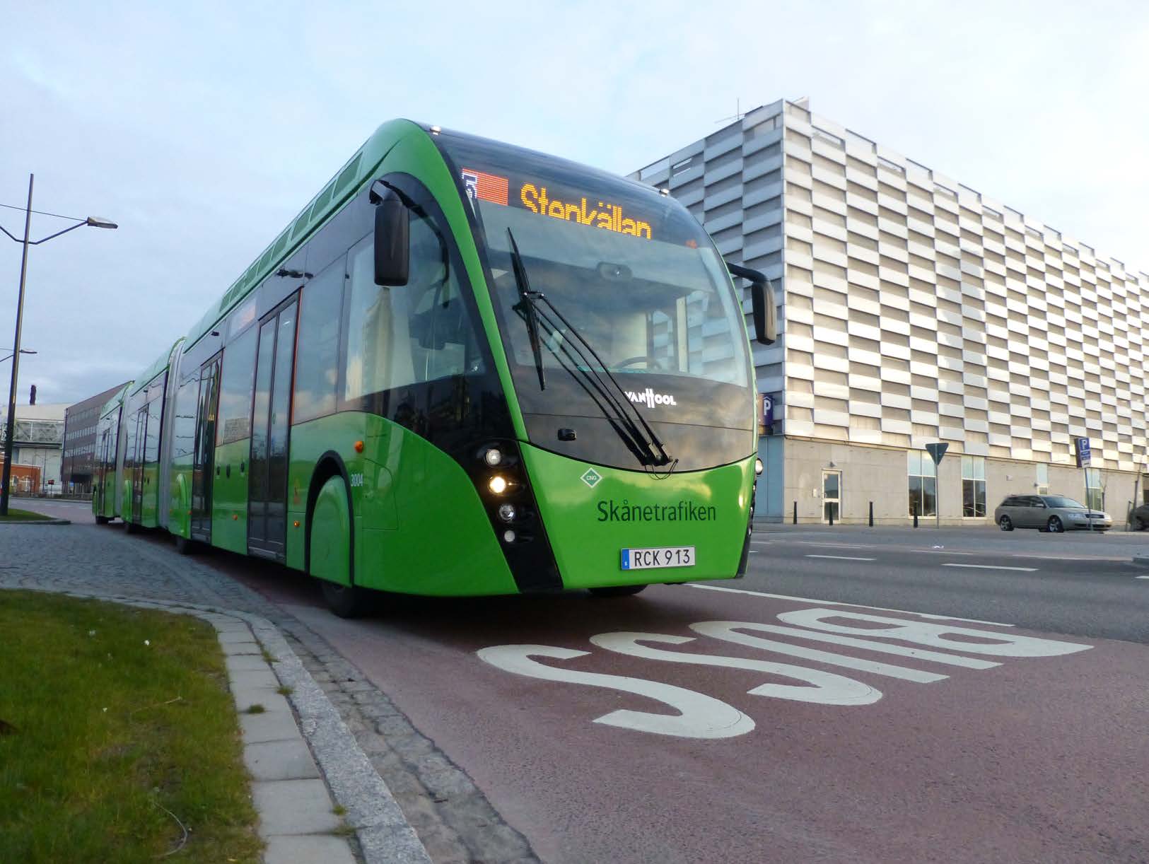 BRT i Sverige: Stomme i stadens kollektivtrafiksystem