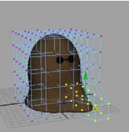 Figur 1 En av de icke-mänskliga karaktärerna från Hurleys motion captureexperiment med mänskliga rörelser (Hurley, 2010).