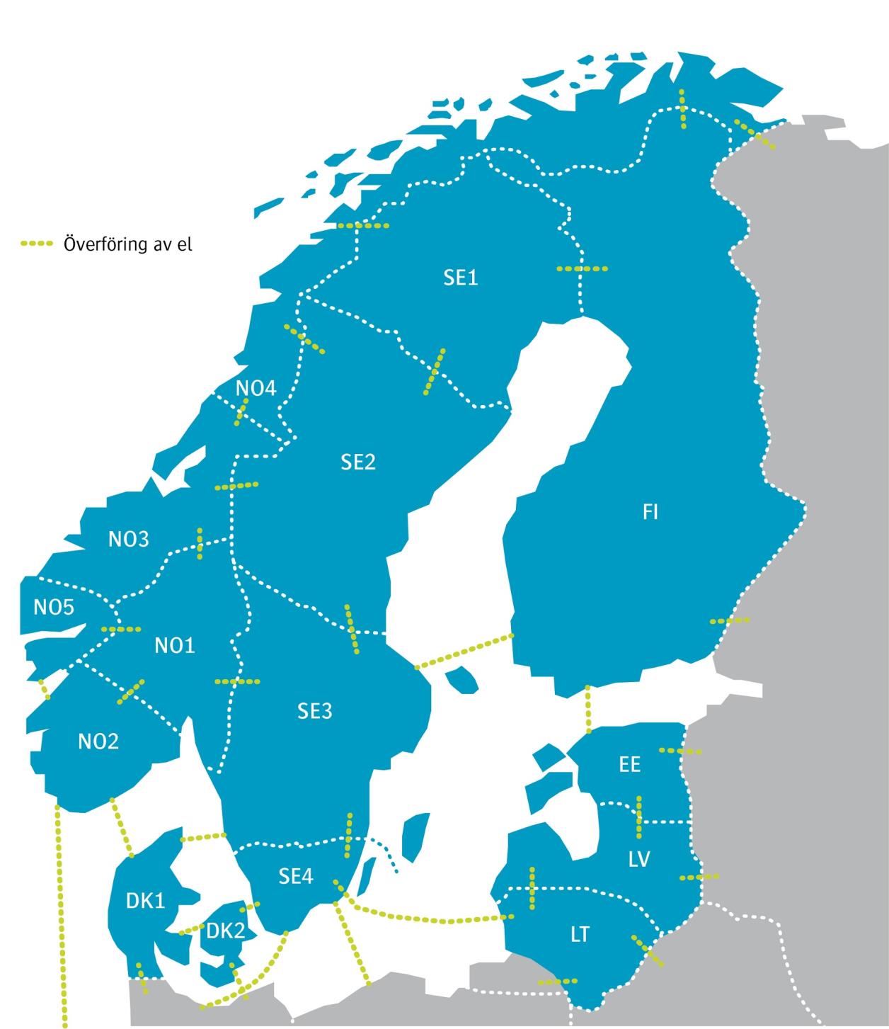 6 (8) Prispåverkande faktor - tillgänglig kapacitet överföring Källa: NPS Figur 15.