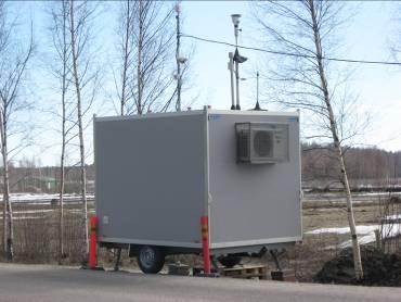 Luftkvalitet längs med gatorna och meteorologi Storskogsvägen Mätningar av PM 10 och PM 2.
