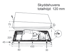 TILLBEHÖR FÖR UNIGUARD HJÄLPFLÄKT M-UG Extra hjälpfläkt för anslutning till 24VAC. Fläkten är försedd med elektronisk omvandlare 24VAC till 2VDC. Effektförbrukning.0VA (0mA) FILTER FI-UG/0 Dammfilter.