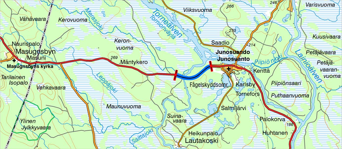 Förutsättningar: Väg 395 riksintresse för kommunikation Delvis åtgärdad med ny beläggning år 2012 Vägbredden varierar mellan 6,5 7,5 meter Bärighetsbrister, tjällyft och dålig dränering Sträckan