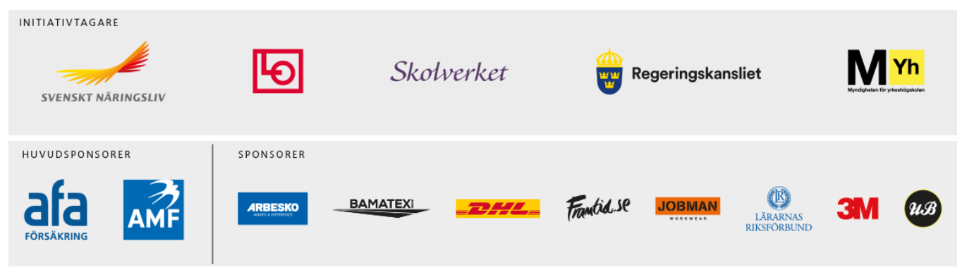 WORLDSKILLS SWEDEN Yrkespartners, skolor,