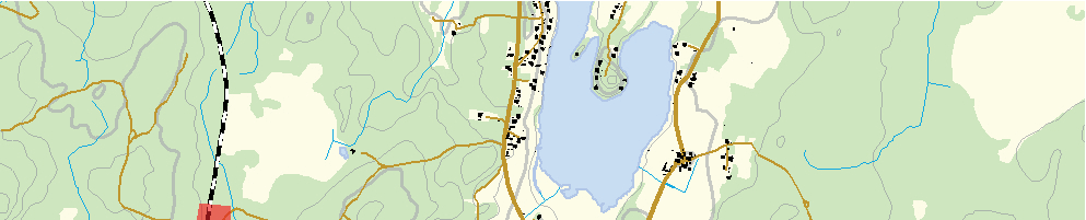 ( Km-tavla Ny järnvägsbro s Ny vägtunnel Utredningskorridor för ny spårdragning 0 500 1 000 Meter Lantmäteriet, dnr