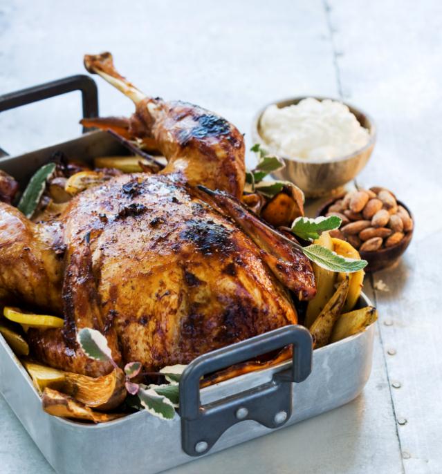 Julskinka av kalkon Färdigkokt, bara att griljera.