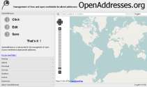 Open Source alternativ http://www.openaddresses.org http://www.openstreetmap.org/index.