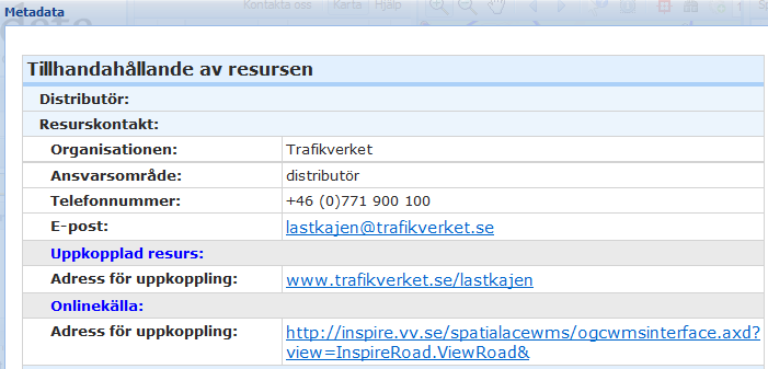 Geodataportalen är ett skyltfönster för