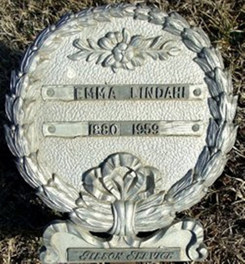 Married 1873 in Lindsborg, McPherson, Kansas, USA (Orbit Lindsborg Posten 19241013) to Frank Larson (1623). Born 27 Oct 1844 in Mjölby Östergård, Sweden (Bethany Lutheran Church 1370B:4 sid 129).