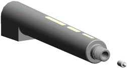 8 Prodigy generation II manuell pulverspraypistol Byte av spänningsmultiplikator Demontering. Tag av motståndshållaren. Se stegen 6 i anvisningarna för Byte av motstånd. 2.