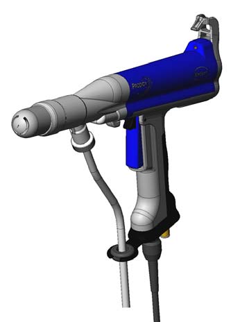 Prodigy generation II manuell pulverspraypistol 3 Åtgärder i händelse av felfunktion Om ett system, eller en komponent i ett system, inte fungerar som avsett stäng omedelbart av detta och genomför