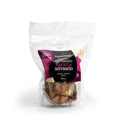 Glutenfritt Frukt&Nöt bröd Uppgiftslämnare: FriendsOfAdam AB Varumärke: FriendsOfAdam Artikelbenämning: Glutenfritt Frukt&Nöt bröd Storlek: 500g Produktinformation Ingrediensförteckning: Vatten,