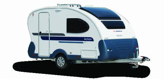 ACTION Action är en unik husvagn som väcker uppmärksamhet med sin unika exteriöra tuffa design.