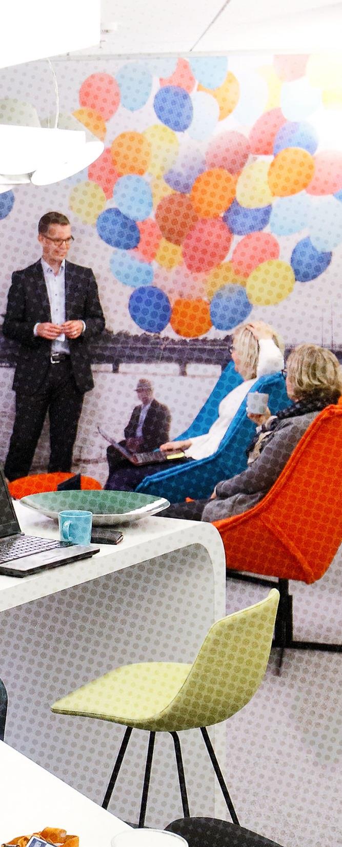 AKTUELLT I ILMARINEN Strategigenomförande pågår: satsningar på att förbättra kundtjänsten och att skapa en energigivande arbetsplats I Wauhdittamo tas tillsammans med kunder och personal fram idéer
