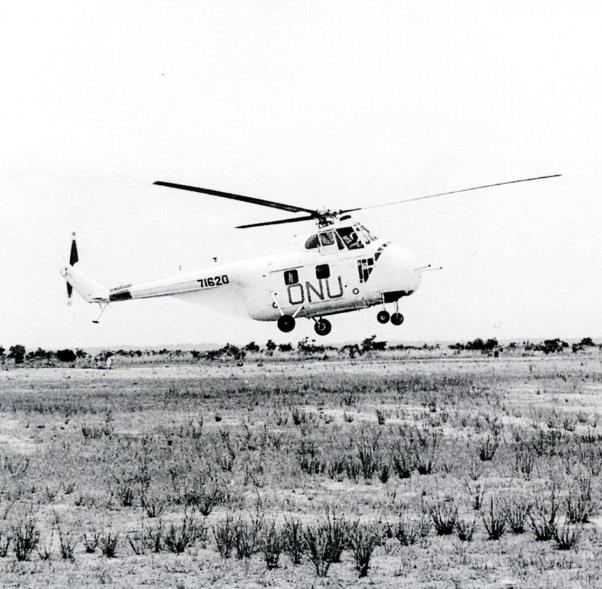 20/9 C-47 UN 202 saknas Hittas kl 16:25 av roten Li / Bar Nedskjutet 2 döda, 8 överlevande 10/12 Lt Thorell i Li div omkommer efter fall från helikopter under övning Search & Rescue (olycka efter