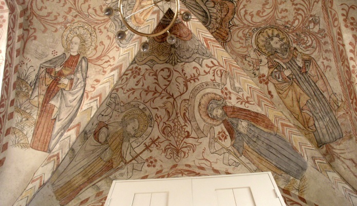 1998 Östra Ingelstads kyrka Konservering av målningar tillhörande Östra Herrestadsgruppen 1475 1500. I långhus och kortunnvalv. 1998 Brösarps kyrka Konservering av senmedeltida fragment i absiden.
