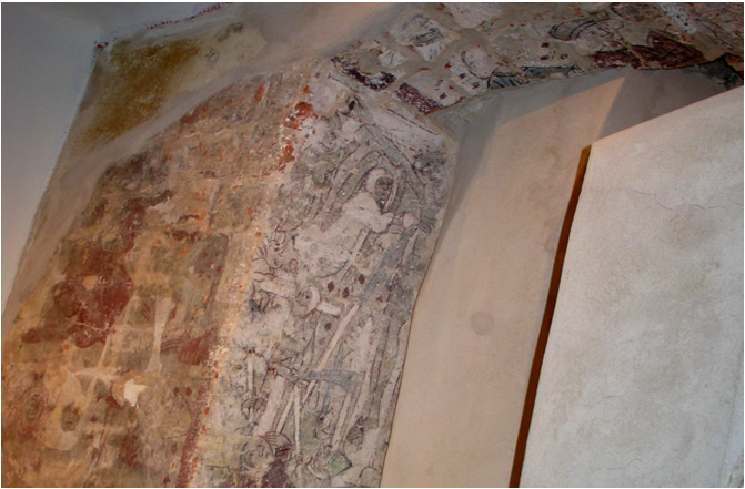 2011 Kalmar slott Konsult vid konserveringsteknisk förundersökning av inre borggårdens fasader. Ca 1580. Uppdragsgivare Statens Fastighetsverk.