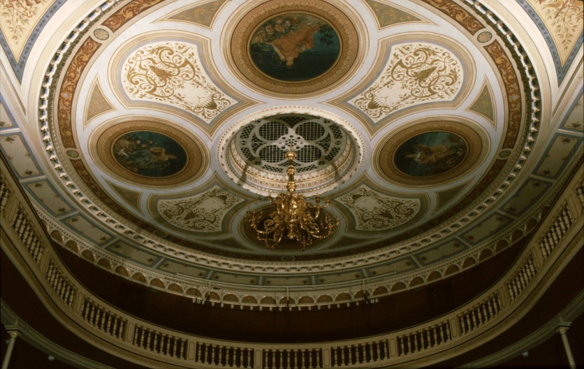 1996 Hjärsås kyrka Konservering av draperimålning från ca 1770 i långhuset. 1995 Palestra, Lund Konservering av takmålning från 1880 1890 tal. Uppdragsgivare Akademiska Hus.