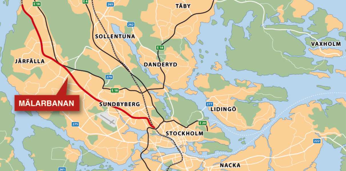SID 2 (8) UTLÅTANDE Bakgrund Mälarbanan är benämningen på den järnvägssträckning som går från Stockholm i riktning mot Västerås.