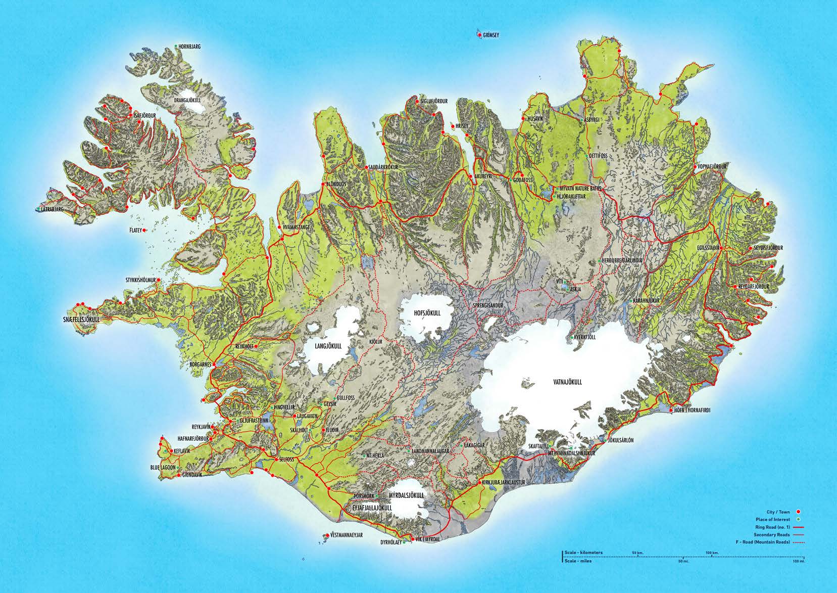 Besök Látrabjarg som är Europas största fågelklippa och hemort för många olika fågelarter så som lunnefåglar, havssulor och sillgrisslor.