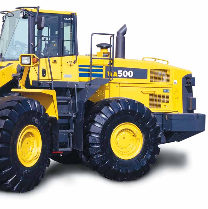 HJULLASTARE WA500-6 MOTORSTYRKA 266 kw / 362 Hk @ 1.