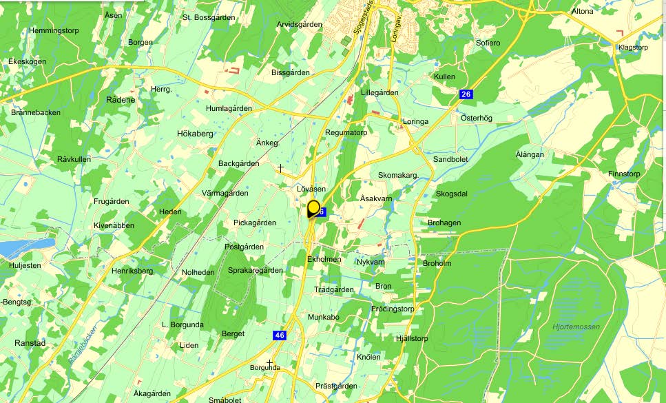 Vägbeskrivning till Grevagården GPS-koordinater: Lat: N 58º 18' 40.21" Long: E 013º 49' 14.30" System: WGS 84 RT90 Grevagårdens Ridcenter ligger ca 1 mil söder om Skövde utmed väg 46/48.