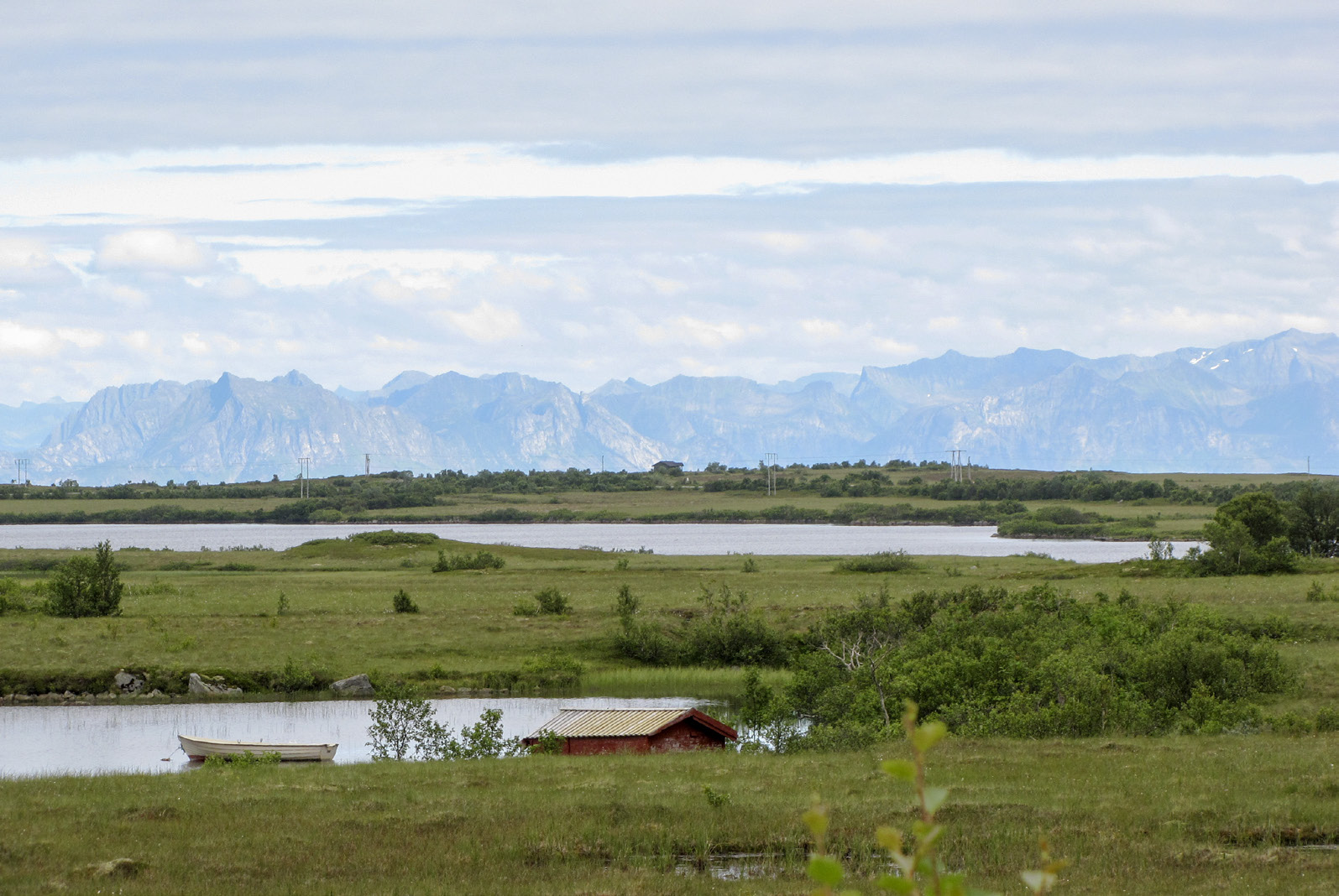 figur 1. Endletvatnet på ön Andøya i norra Norge.