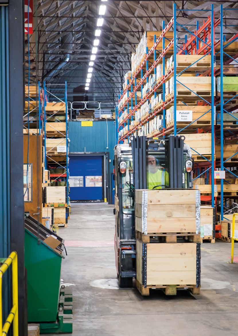 ABRI ÅRSREDOVISNING 215 9 Under 215 investerade ABRI i