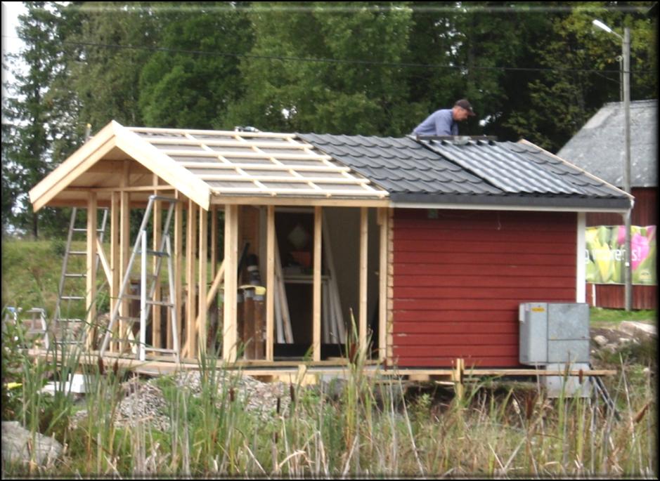 Pumphuset Härifrån pumpas vattnet ut i vattenrören.
