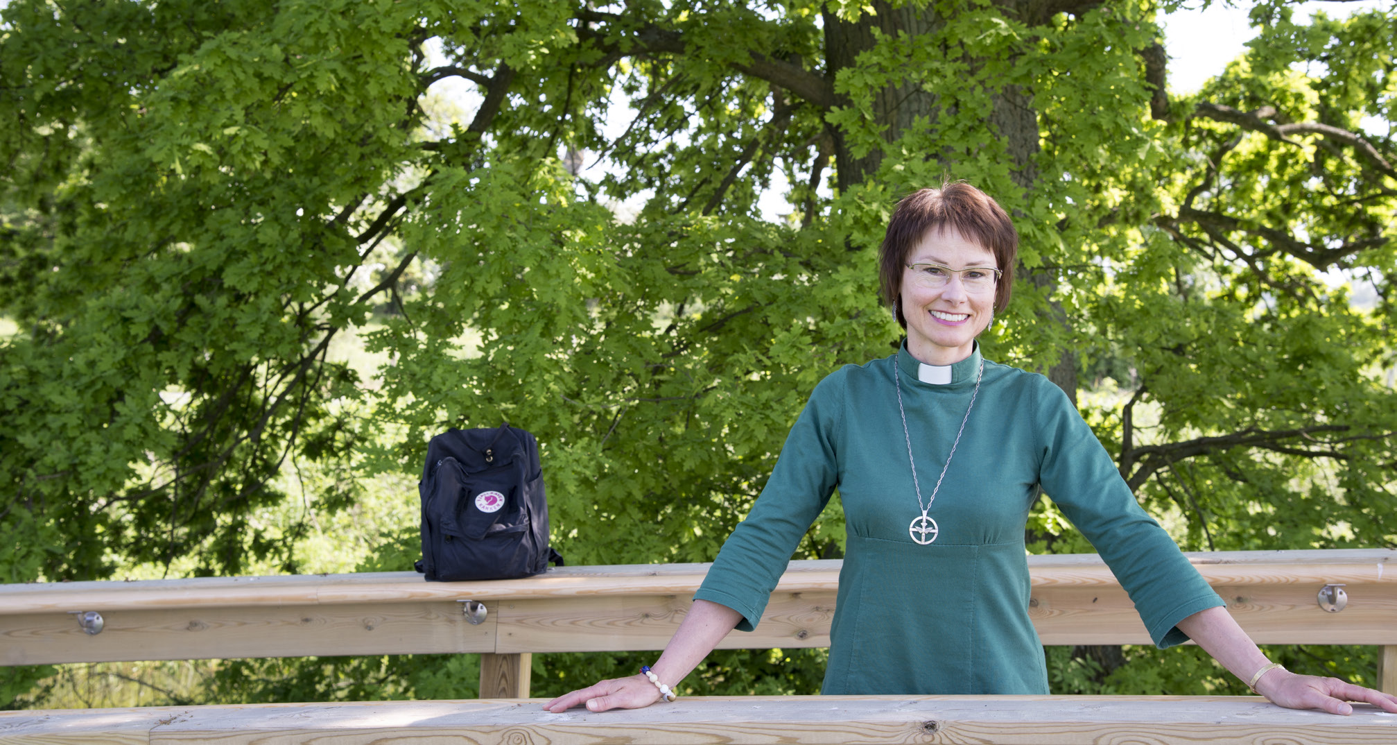 Pilgrimsvandra Text: Mattias Lidehäll Foto: Sven Alfredsson Vår diakon Anette Danielsson anordnar i sommar en pilgrimsvandring och vi satte oss ned en stund för att samtala om detta.