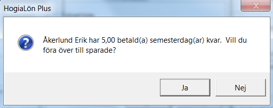 Observera att du ska trycka Enter när du kommer in på den första anställde för att programmet ska börja sin beräkning.