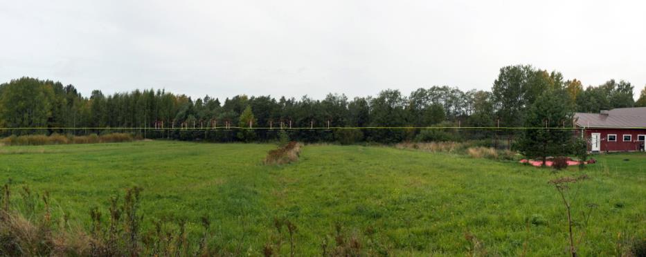 FCG DESIGN OCH PLANERING AB Mikonkeidas vindkraftspark 232 I alternativ 2 finns största delen av kulturlandskapet utanför närområdet.