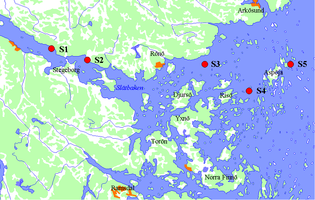 Inledning Sankt Annas skärgård sträcker sig från Arkösund i norr till Finnfjärden i söder. De inre, västra delarna karaktäriseras av större öar som Djursö, Stora Rimmö och Norra Finnö.