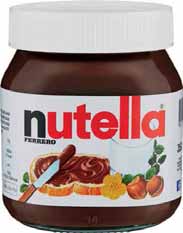 BREDBART OCH UNDERBART. FESTIVALTIPS GRILLADE TORTILLAS MED NUTELLA, BANAN OCH JORDGUBBAR Receptet finns på coop.se 26)= /st 19)= /st NUTELLA Nutella. 350 g. Jfr-pris 76:86/kg. BULLAR Coop. Frysta.