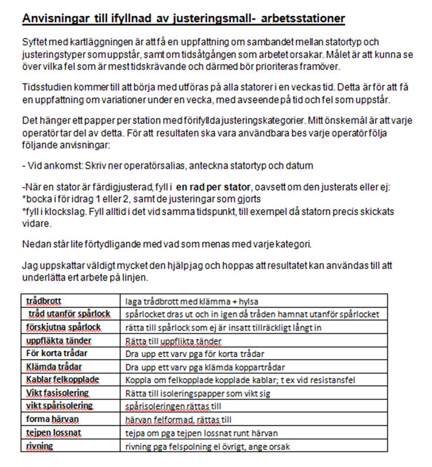 Bilaga 6 Instruktioner