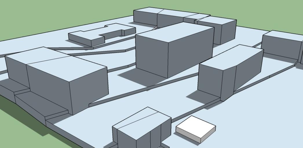14 (17) Flerbostadshus samt gruppboendet i kvarteret Hembygden. Bild: Heby kommun. Ny bebyggelse Planen medger ny flerbostadsbebyggelse på den nuvarande parkeringsplatsen på Hembygden 4.