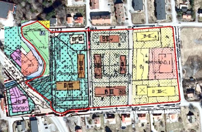 6 (17) För kvarteret Magasinet gäller stadsplan för kvarteren Hembygden, Hörnet, Magasinet och Riksby, nr 20, antagen år 1960.
