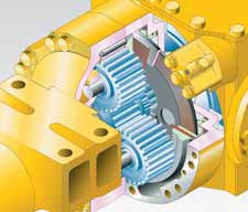Robust och pålitlig Konstruerad och tillverkad av Komatsu Motorn, hydrauliken, drivaggregatet, främre och bakre axlarna är originalkomponenter från Komatsu.
