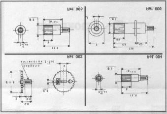 12 Trimpotentiometer 10mmCermetbarna Stående Kapslad envarvig Trimpotentiometer 10x10 mm Cermet linjär 0.