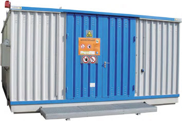 MILJÖCONTAINER STANDARD - ISOLERAD Förzinkad och isolerad för lagring av temperaturkänsliga kemikalier MILJÖCONTAINER STANDARD - ISOLERAD Förzinkad och isolerad för lagring av temperaturkänsliga