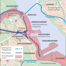 vagnsdepå placeras i AGA-området på Lidingö.
