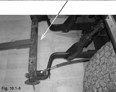 Kompletterande instruktioner för bogserad AMAZONE Groundkeeper GH-T Anslut hydrauliken till den enkelverkande styrventilen. Arbeta i omvänd ordningsföljd för att koppla loss maskinen. 10.